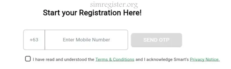 Smart Sim Registration