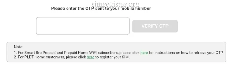 Smart Sim Registration