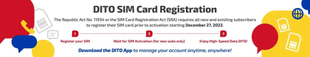 DITO Sim Registration